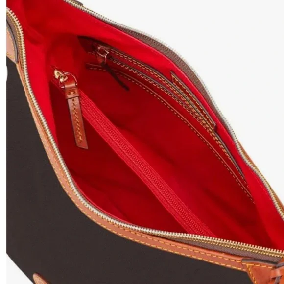 Dooney&Bourke Large Erica Nylon Hobo - Picture 4 of 14